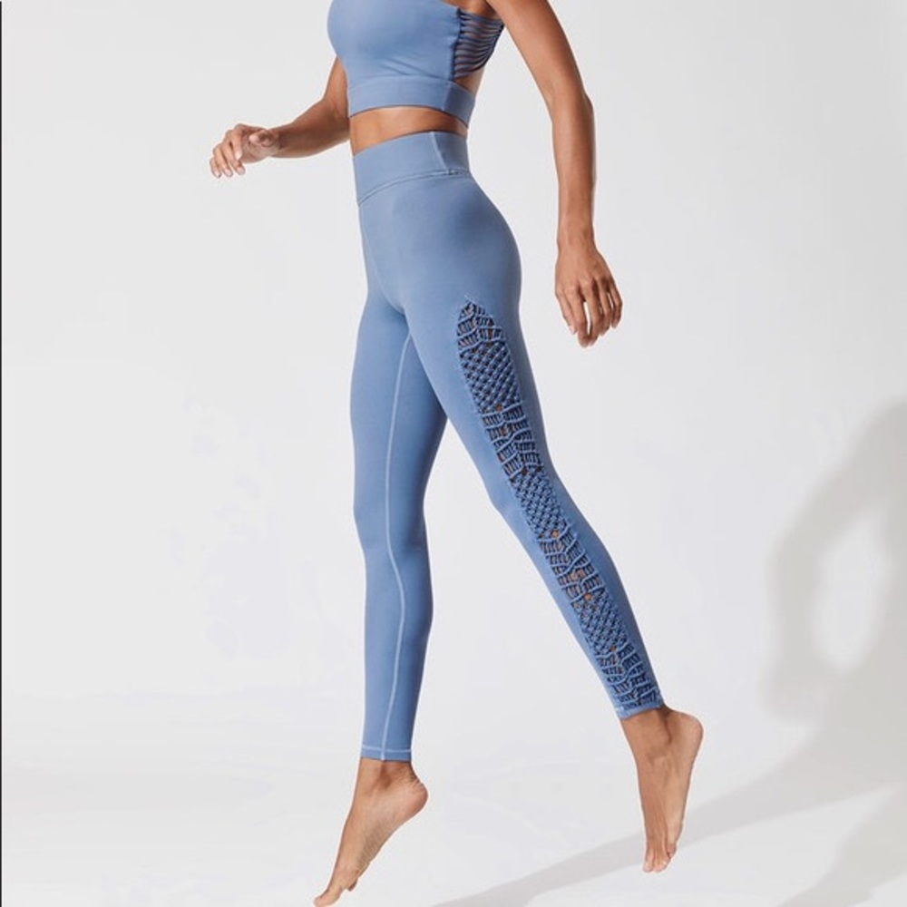 Carbon38 Tanjung Leggings Purple Small
